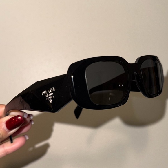 Prada Black Symbole Sunglasses PR17WS main image 14